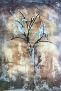 White Iris by Vicki Wilber