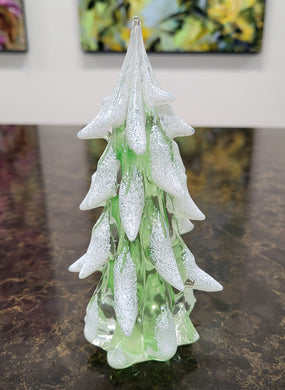 White/Green Tree by Albert Young