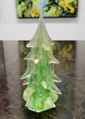 Green Christmas Tree by Albert Young