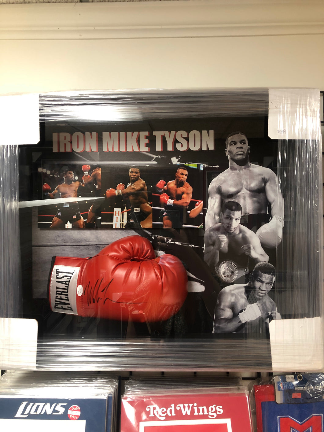 Signed Mike Tyson Glove